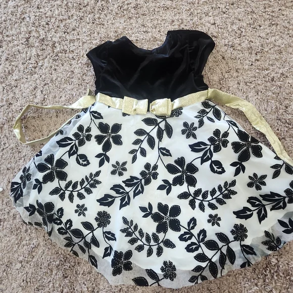 American Princess Navy Blue Lace Dress - Picture 9 of 12